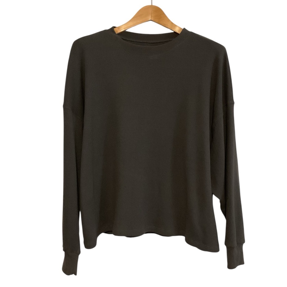 Abercrombie & Fitch waffles‎ Classic gray Sweater size L/XL